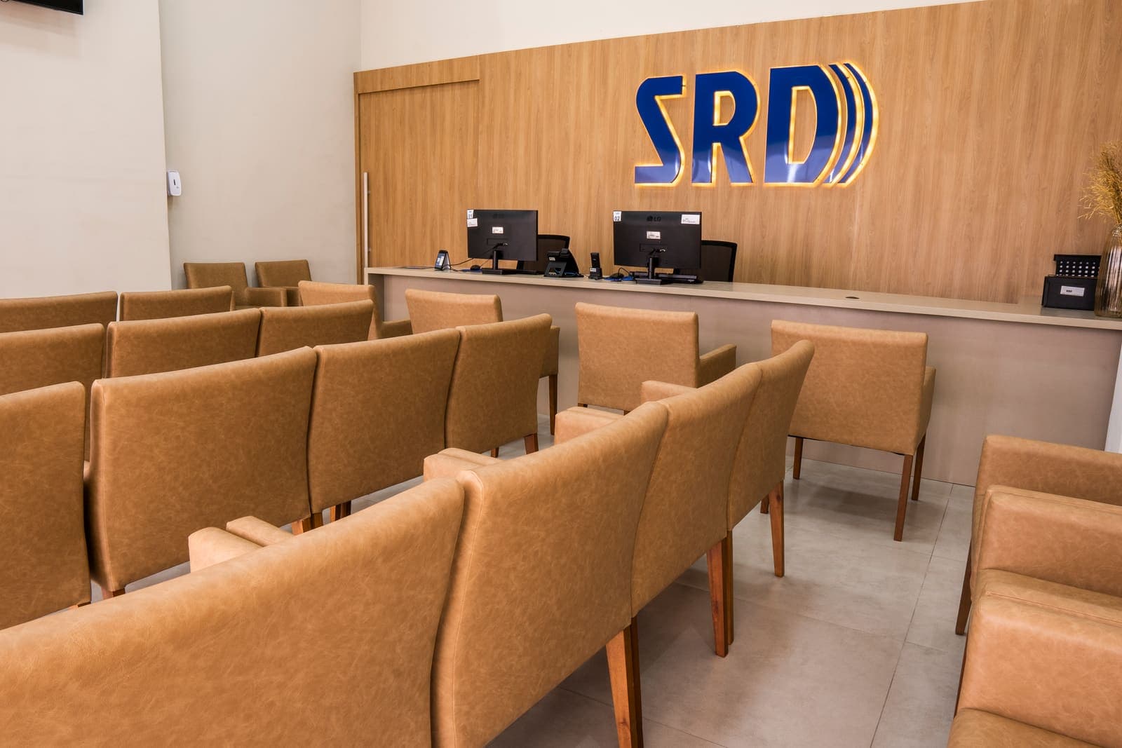 Recepção da SRD Clínica de Imagem e Diagnóstico